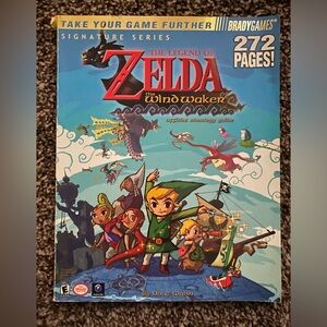 The Legend of Zelda The Windwaker Official Strategy Guide Book
